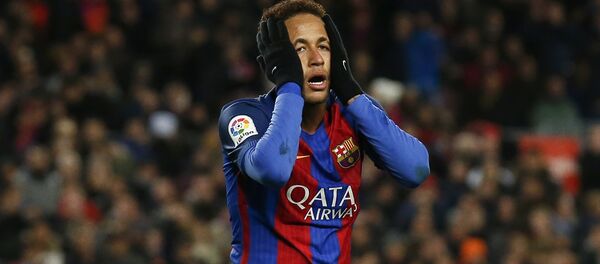 Нападающий Барселоны бразилец Неймар - Sputnik Беларусь