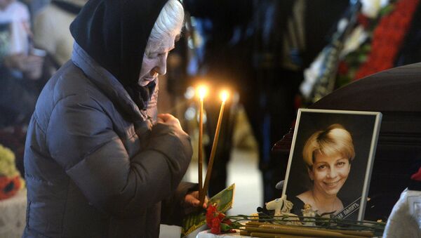Прощание с погибшими при крушении самолета Ту-154 - Sputnik Беларусь