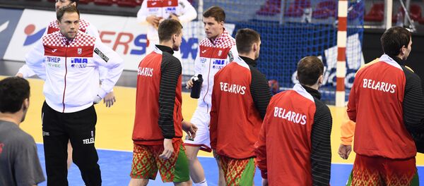 Перед матчем гандбольного ЧМ между сборными Хорватии и Беларуси - Sputnik Беларусь