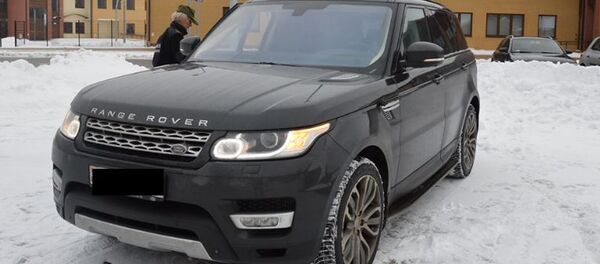 Задержанный в Польше автомобиль - Sputnik Беларусь