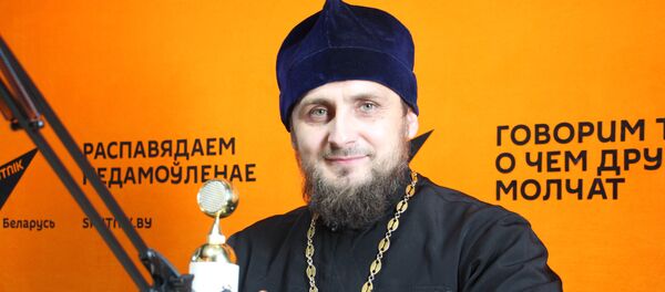 Настоятель православного прихода в честь Святого Николая Японского отец Павел Сердюк - Sputnik Беларусь