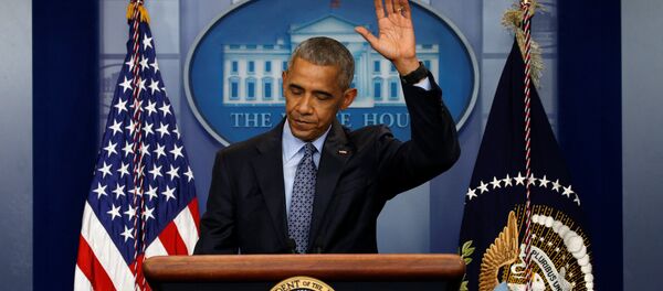 Последняя пресс-конференция Обамы - Sputnik Беларусь
