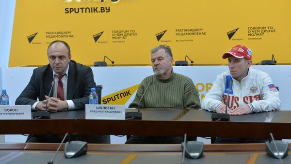 Пресс-конференция организаторов Чемпионата Беларуси по зимнему плаванию - Sputnik Беларусь