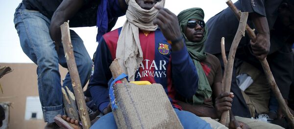 Нелегальные мигранты, архивное фото - Sputnik Беларусь