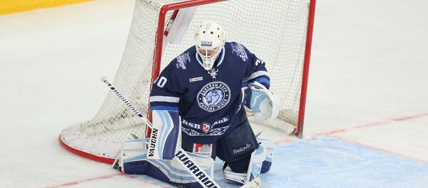 Голкипер ХК Динамо-Минск Бен Скривенс - Sputnik Беларусь