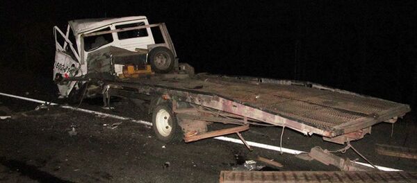 Место ДТП в Смолевичском районе - Sputnik Беларусь