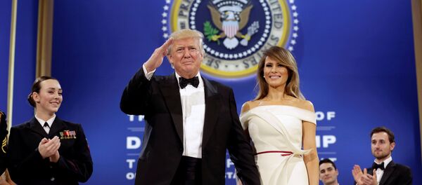 Дональд Трамп в Вашингтоне - Sputnik Беларусь