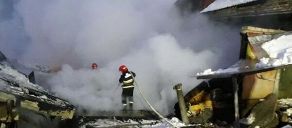 Взрыв в гаражном кооперативе в Мачулищах - Sputnik Беларусь