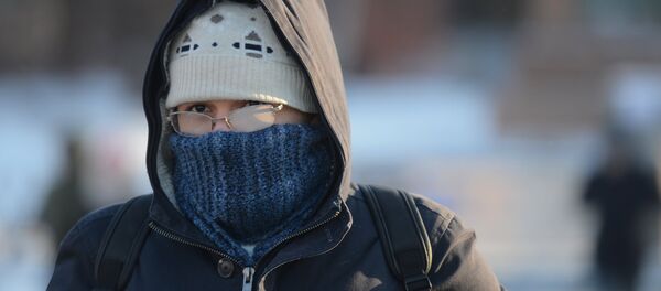 Морозы в городе - Sputnik Беларусь