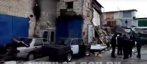 СК опубликовал видео с места взрыва в гаражах в Мачулищах - Sputnik Беларусь