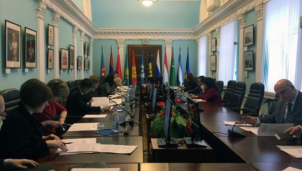 Заседание экспертов в штаб-квартире СНГ в Минске - Sputnik Беларусь