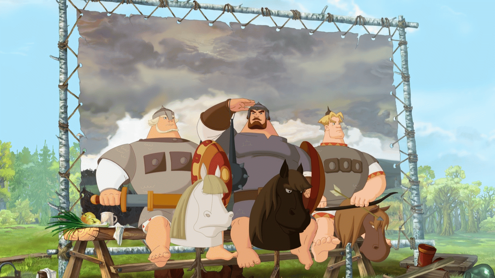 Кадр из мультфильма Три богатыря - Sputnik Беларусь