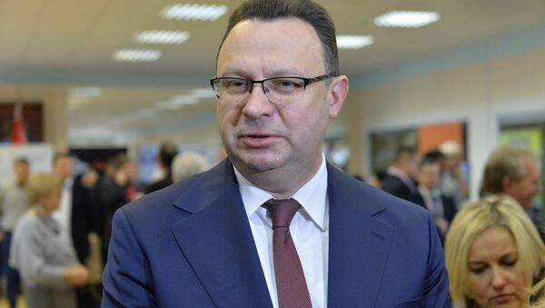 Первый заместитель министра здравоохранения Беларуси Дмитрий Пиневич - Sputnik Беларусь