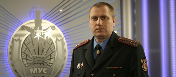 Начальник управления информации и общественных связей МВД Беларуси Константин Шалькевич - Sputnik Беларусь
