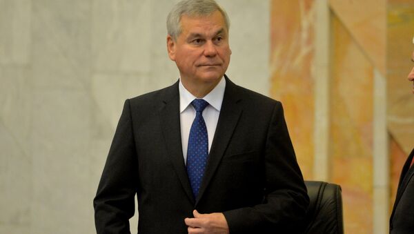 Председатель Палаты представителей Национального собрания Беларуси Владимир Андрейченко - Sputnik Беларусь