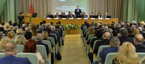 Итоговая коллегия Министерства здравоохранения Беларуси - Sputnik Беларусь