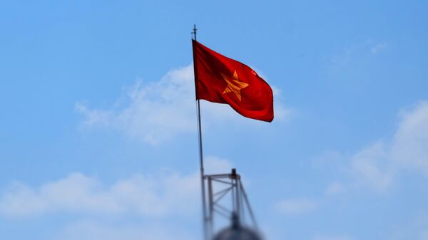 Флаг Дэмакратычнай Рэспублікі В'етнам - Sputnik Беларусь