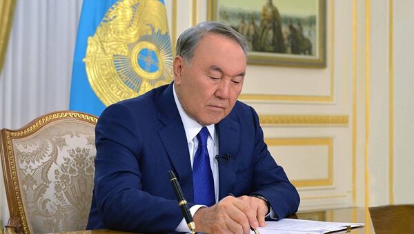 Президент Kазахстана Нурсултан Назарбаев создал рабочую группу по вопросам перераспределения полномочий между ветвями власти - Sputnik Беларусь