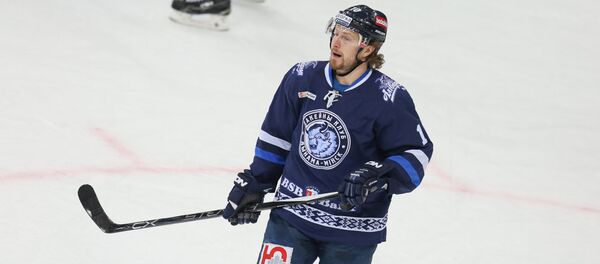 Нападающий минского Динамо Мэтт Эллисон - Sputnik Беларусь