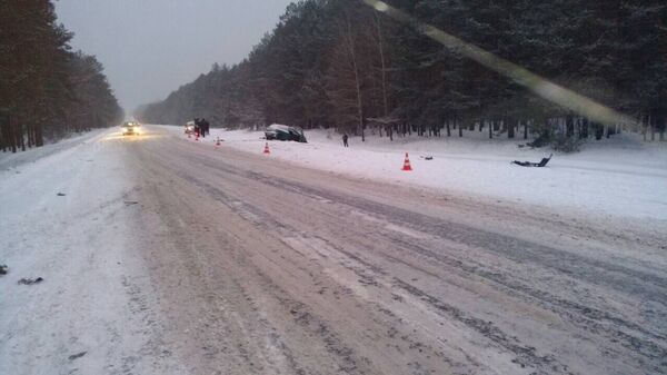 Mazda 626 и Fiat Bravo столкнулись под Речицей - Sputnik Беларусь