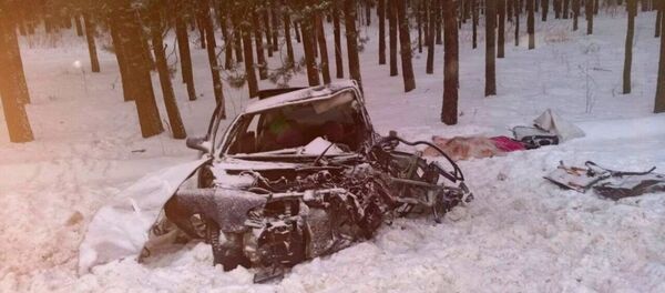 Mazda 626 и Fiat Bravo столкнулись под Речицей - Sputnik Беларусь