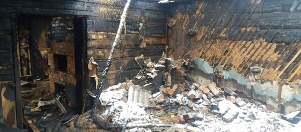 Последствия пожара в Толочинском районе - Sputnik Беларусь