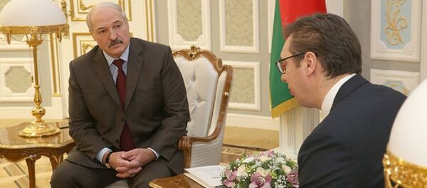Александр Лукашенко и Александр Вучич - Sputnik Беларусь