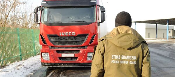 Задержанная фура - Sputnik Беларусь