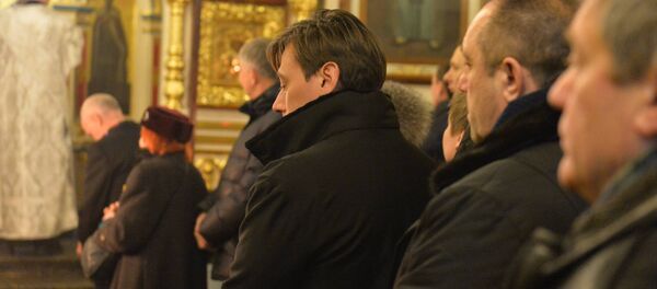 Белорусские артисты прощаются с Александром Тихановичем - Sputnik Беларусь