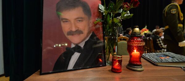 Прощание с Александром Тихановичем в Белгосфилармонии - Sputnik Беларусь