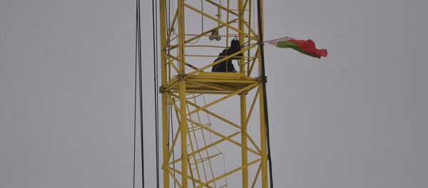 Женщина на башенном кране - Sputnik Беларусь