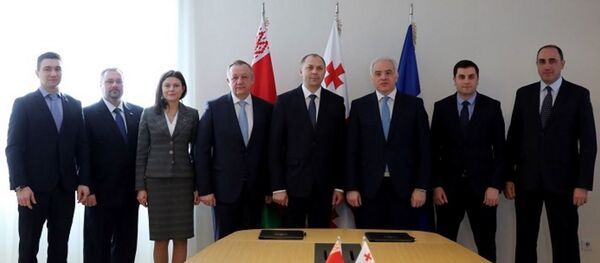 Визит председателя СК Беларуси Ивана Носкевича в Грузию - Sputnik Беларусь