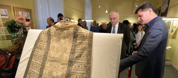 Презентация отреставрированного орната в Историческом музее - Sputnik Беларусь