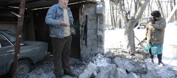 Последствия обстрелов в Донецкой области - Sputnik Беларусь