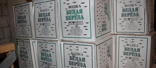 Конфискованный алкоголь - Sputnik Беларусь