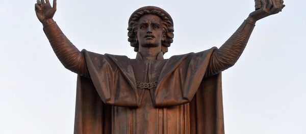 Помнік Францыску Скарыну Помнік Францыску Скарыну - Sputnik Беларусь