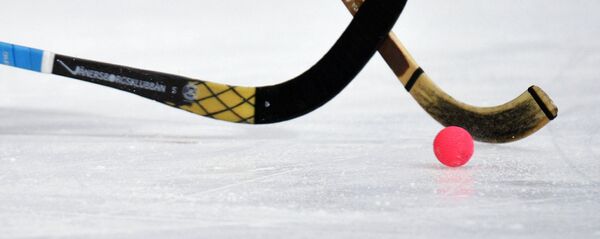 Хакей з мячом, архіўнае фота - Sputnik Беларусь