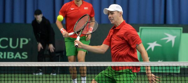 Матч Кубка Дэвиса - Sputnik Беларусь