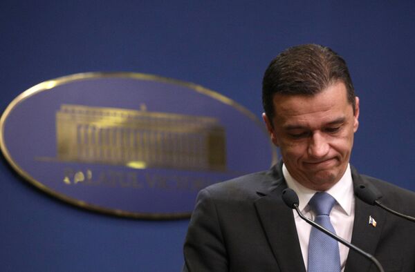 Премьер-министр Румынии Сорин Гриндяну - Sputnik Беларусь