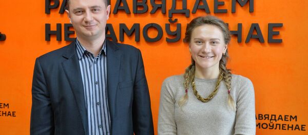 Сергей Речкин и Дарья Остроголовая - Sputnik Беларусь
