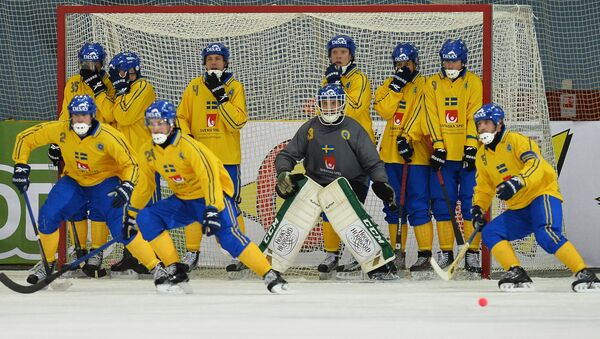Игроки сборной Швеции - Sputnik Беларусь