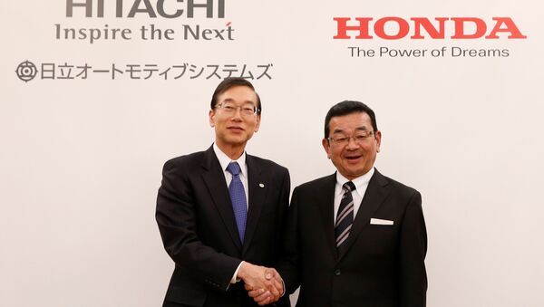 Топ-менеджеры Honda и Hitachi выступили с совместным заявлением - Sputnik Беларусь