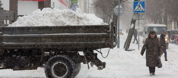 Уборка снега в Бресте - Sputnik Беларусь