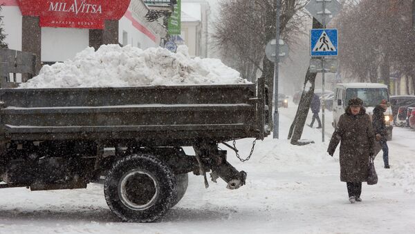 Уборка снега в Бресте - Sputnik Беларусь