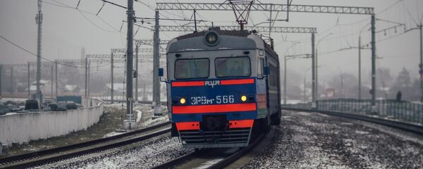 Электрацягнік беларускай чыгункі Электрацягнік беларускай чыгункі - Sputnik Беларусь