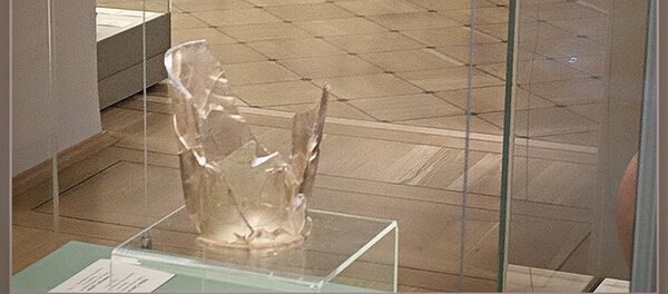 Эрмітаж экспануе Келіх святой Ядвігі, які быў знойдзены ў Наваградку Эрмітаж экспануе Келіх святой Ядвігі, які быў знойдзены ў Наваградку - Sputnik Беларусь