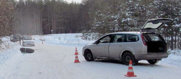 Место происшествия в Речицком районе Место происшествия в Речицком районе - Sputnik Беларусь
