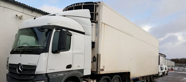 Фура с прицепом, архивное фото - Sputnik Беларусь