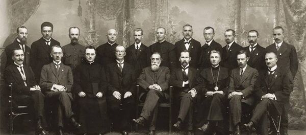 Совет Литвы под председательством Йонаса Басанавичюса - Sputnik Беларусь