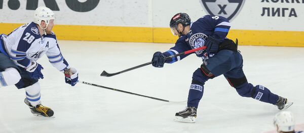 Хоккеист Динамо-Минск Фредерик Петтерсон - Sputnik Беларусь